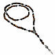 Мужские бусы из натурального камня Тигровый глаз. Бусы. Forcebeads. Ярмарка Мастеров.  Фото №4