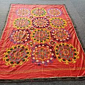Для дома и интерьера handmade. Livemaster - original item Uzbek vintage suzani. blanket. Panels. SZT011. Handmade.