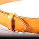 Заказать Men's leather belt 'Sunrise L'. Crazy RHYTHM bags (TP handmade). Ярмарка Мастеров. . Straps Фото №3