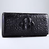 Сумки и аксессуары handmade. Livemaster - original item Women`s wallet made of genuine crocodile leather IMA0005B1. Handmade.