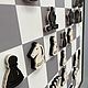 Демонстрационные шахматы (доска с фигурами). Шахматы. J.S.Workshop. Интернет-магазин Ярмарка Мастеров.  Фото №2
