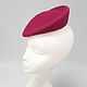 Mini hat 'Lily'. Color fuchsia. Hats1. Exclusive HATS. LANA ANISIMOVA.. My Livemaster. Фото №4
