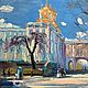 Картина пейзаж Пушкин Царское село маслом. Картины. Картины Елена Хрилева. Ярмарка Мастеров.  Фото №4