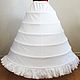 Oval crinoline with ruffles 7 rings. Collapsible. Cosplay costumes. Irina Burceva (simplehappy). Ярмарка Мастеров.  Фото №5