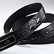 Ремень из натуральной кожи крокодила IMA3053B1. Ремни. CrocShop товары из экзотической кожи. Ярмарка Мастеров.  Фото №4