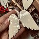 Заказать Ёлочная игрушка «Крылья». ceramamama. Ярмарка Мастеров. . Елочные игрушки Фото №3