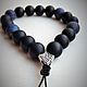 Rosary-bracelet 'Shungit and lapis Lazuli', Rosary, Minusinsk,  Фото №1