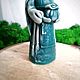 Свеча " Берегиня Денежная" изумрудная. Свечи. Алена (allena_shop). Ярмарка Мастеров.  Фото №4
