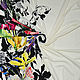 Трикотаж вискозный  цветочный бордюр Тара Джармон. Ткани. Ткани от  МОДНЫХ ВМЕСТЕ. Ярмарка Мастеров.  Фото №4