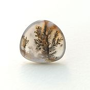 Украшения handmade. Livemaster - original item Ring with landscape agate 