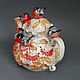 Collectible kettle 'Bullfinch'. Teapots & Kettles. Mila. Online shopping on My Livemaster.  Фото №2
