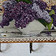 Hanger-panels for keys,and for kitchen BOUQUET OF LILAC. Clothes Hangers and Hooks. Boutique  OCEANOFLOVE (oceanoflove). My Livemaster. Фото №6