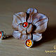 Ring with amber Orchid. Rings. WOODMELODY. Online shopping on My Livemaster.  Фото №2