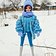 Copy of Copy of Copy of Blue Knitted Dress for Smart Doll, Dollfie Dream, 1/3 BJD. Clothes for dolls. ToyFairyTale. Ярмарка Мастеров.  Фото №6