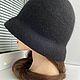 Order Felted hat The Favorite Black Hat. Oksana Moleva. Livemaster. . Hats1 Фото №3
