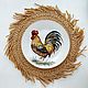 Order  Cock. ArtFlera (artflera). Livemaster. . Plates Фото №3