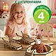 Бассейн с шезлонгами 27*13*7 см. Для кукол до 30 см, Мебель для кукол, Волгодонск,  Фото №1