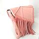 Order Pink leather bag 'Donna Rosa', women's bag. Handbags genuine leather handmade. Livemaster. . Classic Bag Фото №3