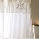 The curtains are linen with embroidery. Curtains1. Linenburg. My Livemaster. Фото №5