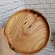 Тарелочки D16-17 древесина карагач. Тарелки. DM_woodproduct. Ярмарка Мастеров.  Фото №4