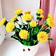 Цветочная композиция Одуванчики из фоамирана. Композиции. Татьяна (Bloom-Beauty). Ярмарка Мастеров.  Фото №4