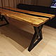 Table made of slab with glass. Tables. stolizmassiwa. Online shopping on My Livemaster.  Фото №2