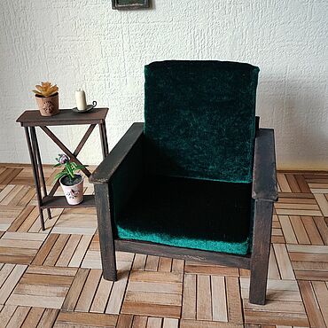 Бархатное кресло для кукол масштаба 1/6 готика изумруд. . Куклы и игрушки ручной работы - Ярмарка Мастеров Куклы и игрушки ручной работы. Ярмарка Мастеров - ручная работа Бархатное кресло для кукол масштаба 1/6 готика изумруд. Handmade.
