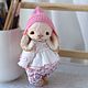 Тедди заяц ручной работы teddy bunny. Мишки Тедди. LuckyBearsShop. Ярмарка Мастеров.  Фото №6