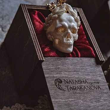Украшения ручной работы. Ярмарка Мастеров - ручная работа Кулон «Memento mori». Handmade.