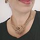 Заказать Колье узел в стиле Peserico. KSeniora jewelry. Ярмарка Мастеров. . Колье Фото №3
