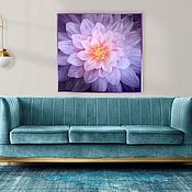 Картины и панно handmade. Livemaster - original item Quilted textile panel-embroidered. Handmade.