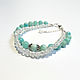 Turquoise bracelet with sugar quartz and amazonite. Bead bracelet. YourMagicSoul. Online shopping on My Livemaster.  Фото №2