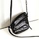 Сумка кожаная через плечо асимметричная. Сумка через плечо. Shampi Bags. Интернет-магазин Ярмарка Мастеров.  Фото №2