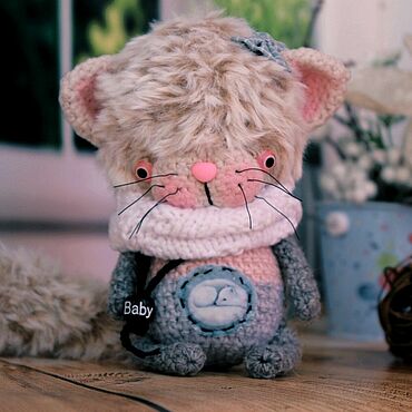 Куклы и игрушки ручной работы. Ярмарка Мастеров - ручная работа Котейка. Handmade.