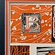 Литография 1900 года Koloman Moser Вена ар-нуво модерн. Картины. Румяный Лев. Ярмарка Мастеров.  Фото №4