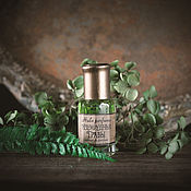 Косметика ручной работы handmade. Livemaster - original item Emerald herbs | Perfume in a 6 ml roll bottle. Handmade.