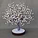 Árbol del dinero de la felicidad de las perlas. Trees. Island needlework. Online shopping on My Livemaster.  Фото №2