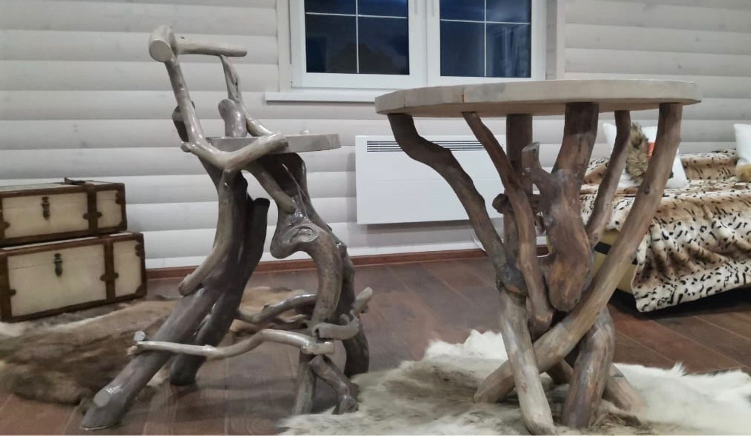 Стильная и оригинальная мебель из дерева: фотоподборка