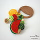 Order Beech rodent Watermelon with pendants. Very big ears (verybigears). Livemaster. . Gift for newborn Фото №3