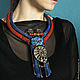"Врата Шамбалы" этно-колье. Колье. Julia Chernopazova Art Jewelry. Интернет-магазин Ярмарка Мастеров.  Фото №2