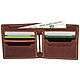Men's genuine leather purse crazy horse, Purse, Moscow,  Фото №1