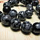 Obsidian snow 12 mm. Beads1. Elena (luxury-fittings). Online shopping on My Livemaster.  Фото №2