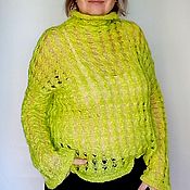Одежда handmade. Livemaster - original item Lightweight knitted sweater.. Handmade.
