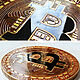 Order Bitcoin - Round Picture - Coin Talisman. Art by Tanya Shest. Livemaster. . Pictures Фото №3