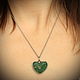 Кулоны-сердечки Я вас лю (4 разных). Кулон. Garbage Bijoux. Ярмарка Мастеров.  Фото №4