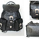 Men's western leather backpack "Man in Black". Men\\\'s backpack. CRAZY RHYTHM bags (TP handmade). My Livemaster. Фото №4