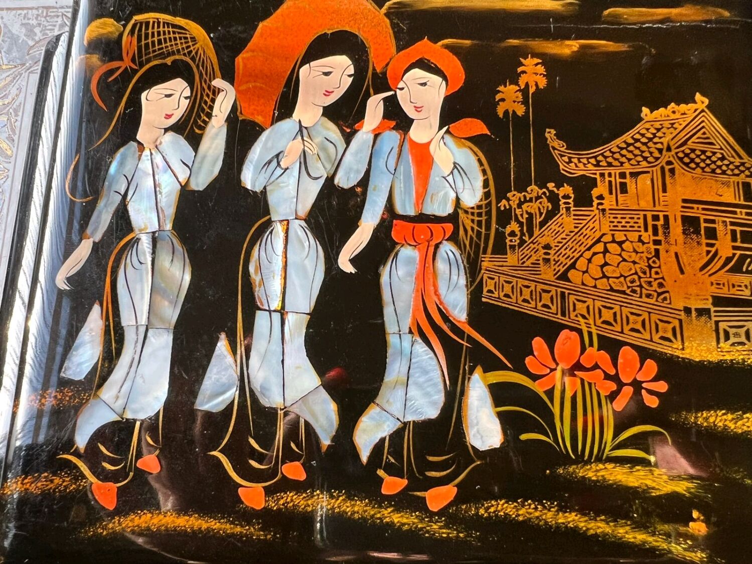 Три девицы под окном рисунок
