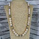 Angelite and jade beads, Beads2, Velikiy Novgorod,  Фото №1