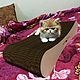 Заказать Когтеточка для котят "Малыш". LUCKY * TIME (Татьяна Герасимова). Ярмарка Мастеров. . Когтеточки Фото №3