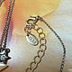 Заказать Винтаж: Zara. Ожерелье-цепь с шармами звездами. Vintage&style. Ярмарка Мастеров. . Колье винтажные Фото №3